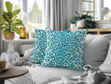 Dibi Zebra Print Indoor/Outdoor Reversible Square Pillow