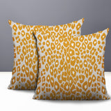 Dibi Zebra Print Indoor/Outdoor Reversible Square Pillow