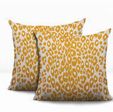 Dibi Zebra Print Indoor/Outdoor Reversible Square Pillow