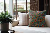 Didi Animal Print Faux Suede Square Indoor Pillow