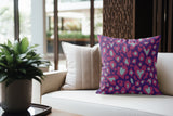 Didi Animal Print Faux Suede Square Indoor Pillow