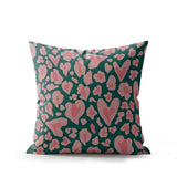 Didi Animal Print Faux Suede Square Indoor Pillow