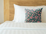 Didi Animal Print Faux Suede Square Indoor Pillow