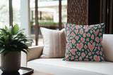 Didi Animal Print Faux Suede Square Indoor Pillow
