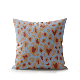 Didi Animal Print Faux Suede Square Indoor Pillow