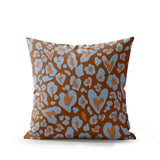 Didi Animal Print Faux Suede Square Indoor Pillow