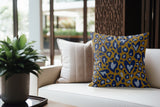 Didi Animal Print Faux Suede Square Indoor Pillow