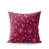Didi Animal Print Faux Suede Square Indoor Pillow