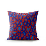 Didi Animal Print Faux Suede Square Indoor Pillow