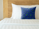 Didi Animal Print Faux Suede Square Indoor Pillow