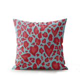 Didi Animal Print Faux Suede Square Indoor Pillow