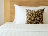 Didi Animal Print Faux Suede Square Indoor Pillow