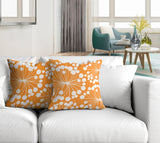 Dido Floral Reversible Indoor/Outdoor Square Pillow