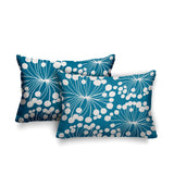 Dido Floral Reversible Indoor/Outdoor Rectangular Pillow