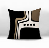 Dieko Abstract Reversible Indoor/Outdoor Square Pillow