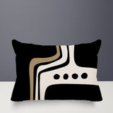 Dieko Minimalist Lumbar Indoor/Outdoor Throw Pillow