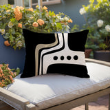 Dieko Minimalist Lumbar Indoor/Outdoor Throw Pillow
