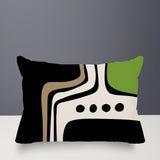 Dieko Minimalist Lumbar Indoor/Outdoor Throw Pillow