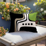 Dieko Minimalist Lumbar Indoor/Outdoor Throw Pillow