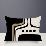 Dieko Minimalist Lumbar Indoor/Outdoor Throw Pillow