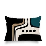 Dieko Abstract Reversible Indoor/Outdoor Rectangular Pillow