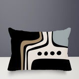 Dieko Minimalist Lumbar Indoor/Outdoor Throw Pillow