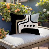 Dieko Minimalist Lumbar Indoor/Outdoor Throw Pillow