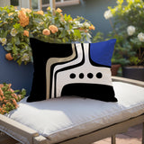Dieko Minimalist Lumbar Indoor/Outdoor Throw Pillow
