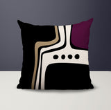 Dieko Abstract Reversible Indoor/Outdoor Square Pillow