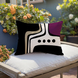 Dieko Minimalist Lumbar Indoor/Outdoor Throw Pillow