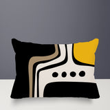 Dieko Minimalist Lumbar Indoor/Outdoor Throw Pillow