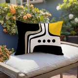 Dieko Minimalist Lumbar Indoor/Outdoor Throw Pillow