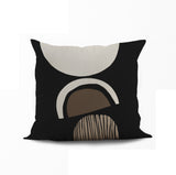 Difu Abstract Reversible Indoor/Outdoor Square Pillow Cover