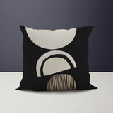 Difu Abstract Reversible Indoor/Outdoor Square Pillow Cover