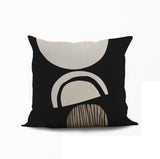 Difu Abstract Reversible Indoor/Outdoor Square Pillow Cover