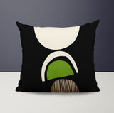 Difu Abstract Reversible Indoor/Outdoor Square Pillow Cover