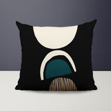 Difu Abstract Reversible Indoor/Outdoor Square Pillow Cover