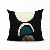 Difu Abstract Reversible Indoor/Outdoor Square Pillow Cover