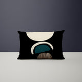 Difu Abstract Reversible Indoor/Outdoor Rectangular Pillow