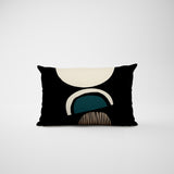 Difu Abstract Reversible Indoor/Outdoor Rectangular Pillow