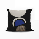 Difu Abstract Reversible Indoor/Outdoor Square Pillow Cover