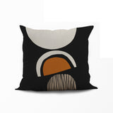 Difu Abstract Reversible Indoor/Outdoor Square Pillow Cover