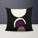 Difu Abstract Reversible Indoor/Outdoor Square Pillow Cover
