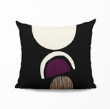 Difu Abstract Reversible Indoor/Outdoor Square Pillow Cover