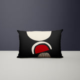 Difu Abstract Reversible Indoor/Outdoor Rectangular Pillow