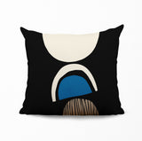 Difu Abstract Reversible Indoor/Outdoor Square Pillow Cover