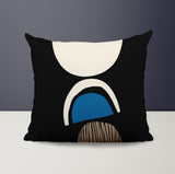 Difu Abstract Reversible Indoor/Outdoor Square Pillow Cover