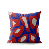 Dilar Animal Print Faux Suede Square Indoor Pillow