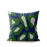 Dilar Animal Print Faux Suede Square Indoor Pillow