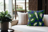 Dilar Animal Print Faux Suede Square Indoor Pillow